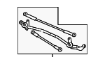 288401EA0A - Body: Wiper Linkage for Nissan Image
