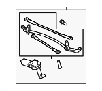 288001EA0A - Body: Motor &amp; Linkage for Nissan Image