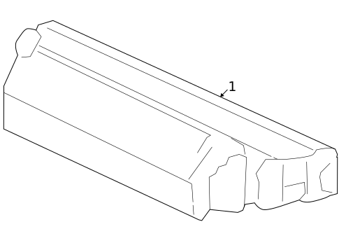 High Mounted Stop Lamp for 2011 Honda Civic #1
