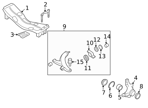Suspension, Springs & Related Components for 2007 Subaru Impreza #0
