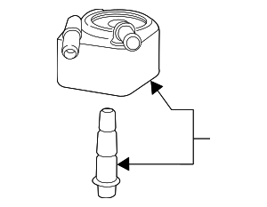 YOC7 - Engine: Motorcraft™ Oil Cooler for Ford Image