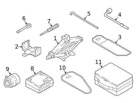 Jack & Components for 2020 Kia Sportage #0