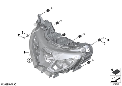 Headlight for 2021 BMW-Motorrad R 1250 RT #2