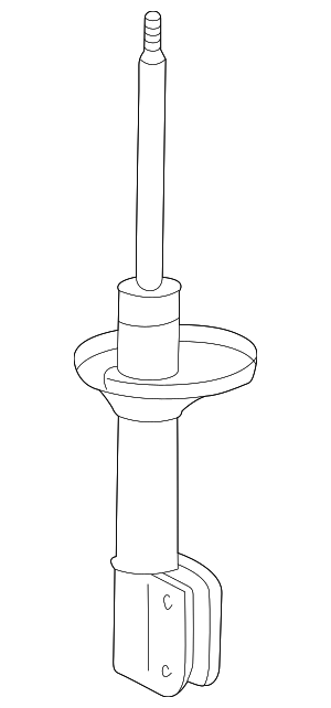 20360FC150 - : Suspension Strut for Subaru Image