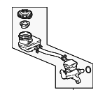 1462TVAA13 - Body: Master Cylinder Assembly for Honda: Accord Image