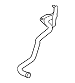 8J0121075B - Cooling System: Tube for Audi: TT Quattro, TT RS Quattro, TTS Quattro Image