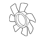 38611RAAA02 - Cooling System: Fan Blade for Honda: Accord Image