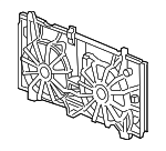 19015RAAA01 - : Fan Shroud for Honda: Accord Image
