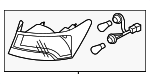 924011M310 - Electrical: Tail Lamp Assembly for Kia: Forte Koup Image