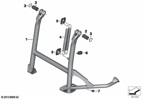 Center Stand for 2018 BMW-Motorrad R 1250 RT #0