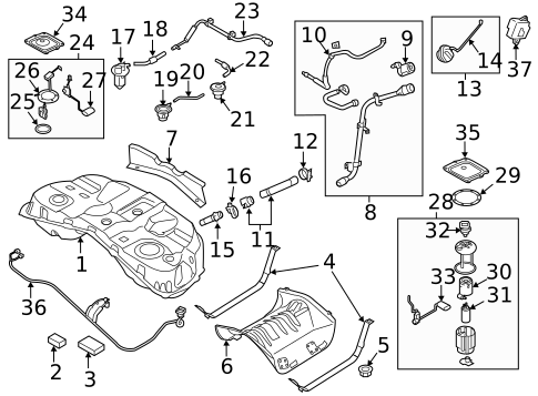 Filters for 2018 Genesis G80 #2