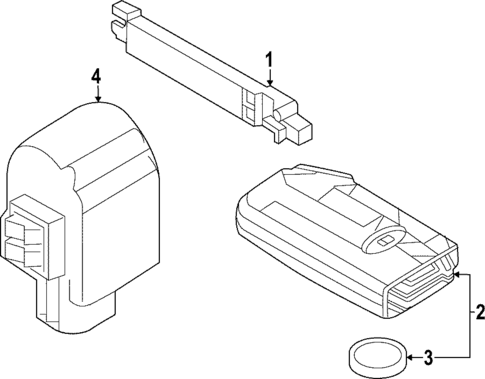 Keyless Entry Components for 2025 Kia Sportage #0