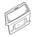 ZZCB62010 - Body: Lift Gate for Mazda: Tribute Image