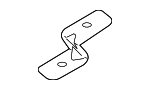 17227595231 - Cooling System: Rear Bracket for BMW Image