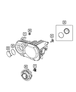 68254146AA - Electrical: Gasket, Right for Mopar Image