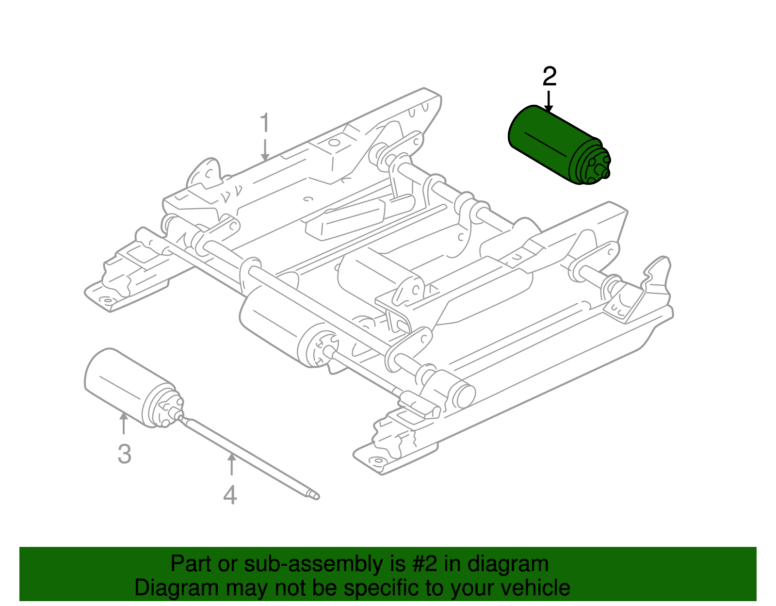 Actuator - BMW (67318398809)