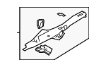 8K0803402E - Body: Frame Side Member Assembly for Audi Image