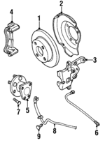 21011783 - Brakes: Brake Hose for GM Image