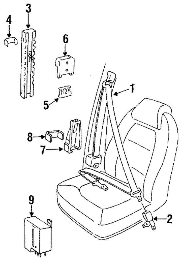4302378 - : Control Module for Saab: 9000 Image