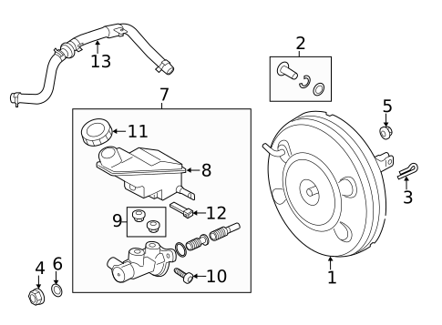 Hydraulic System for 2017 Hyundai Santa Fe Sport #0