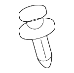 90091RAAA00 - Engine: Cover Bolt for Honda: Accord, Accord Crosstour, Civic, CR-V, Crosstour, Odyssey, Pilot, Ridgeline Image