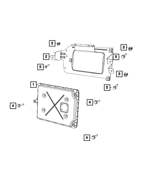 68154655AA - Electrical: Spring Nut for Mopar Image