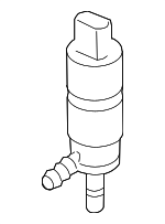 67128377430 - Body: Washer Pump for BMW: 1 Series M, 128i, 135i, 135is, 318i, 318ti, 323Ci, 323i, 323is, 325Ci, 325i, 325xi, 328Ci, 328i, 328i xDrive, 328is, 328xi, 330Ci, 330i, 330xi, 335d, 335i, 335i xDrive, 335is, 335xi, 525i, 525xi, 528i, 528i xDrive, 528xi, 530i, 530xi, 535i, 535i GT, 535i xDrive, 535xi, 540i, 545i, 550i, 645Ci, 650i, 740i, 740iL, 745i, 745Li, 750i, 750iL, 750Li, 760i, 760Li, Alpina B7, M3, M5, M6, X1, X3, X5, X6, Z4, Z8 Image