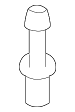 61688248026 - Body: Washer Hose Bushing for BMW: 1 Series M, 128i, 135i, 135is, 745i, 745Li, 750i, 750Li, 760i, 760Li, Alpina B7 Image
