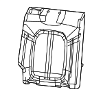 7XC24KC9AC - : Rear Seat Back Cover, Right for Mopar Image