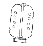 68591263AA - Body: Seat Back Heater for Mopar Image