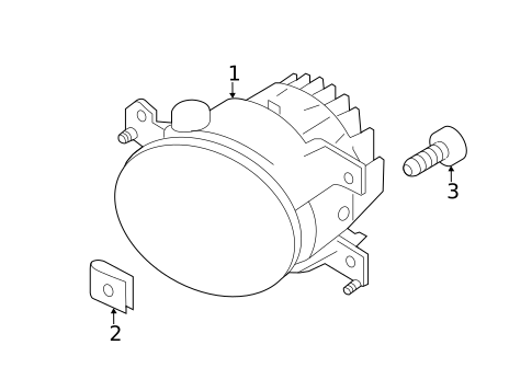 Fog Lamps for 2019 INFINITI Q60 #0