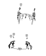 5035651AA - : Ride Height Sensor, Rear Right for Mopar Image
