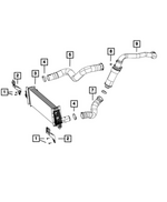 6511097AA - Cooling: Clamp for Ram: 1500, 1500 Classic Image