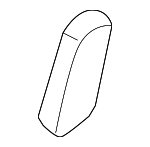 7P6959817AQWA - Body: Knob for Volkswagen: Atlas, Atlas Cross Sport, Golf R, ID. Buzz, ID.4, Jetta, Passat, Taos, Tiguan, Touareg Image