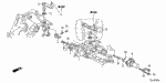 24411R08000 - Transmission - Manual: ARM, SHIFT for Honda Image