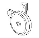 38150SFJW02 - : 2013-2022 Honda - Horn Assembly (High) (Mitsuba) for Honda: Civic, CR-V, Fit, HR-V Image