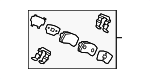 58302A9A00 - Brakes: Brake Pads for Kia: Sedona Image