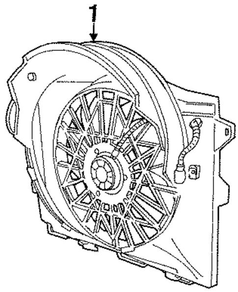 Cooling Fan for 2002 Ford Crown Victoria #0
