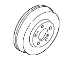 26340AA010 - Brakes: Drum for Subaru: Forester, Impreza, Legacy Image