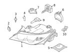7149110670 - Electrical: Headlamp Assembly Bolt for BMW Image