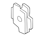 63126918594 - Electrical: Headlamp Assembly Bracket for BMW: 645Ci, 650i, M6 Image