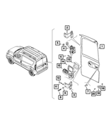 68113388AA - Doors, Door Mirrors and Related Parts: Screw for Mopar Image