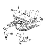 68071259AB - Electrical: Power Seat Wiring for Mopar Image