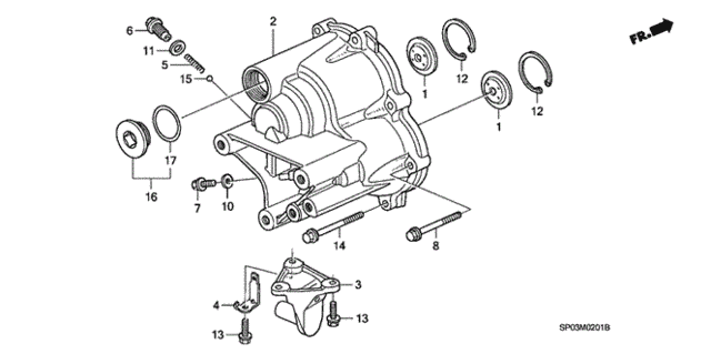 MT Transmission Cover for 1994 Acura Legend #0