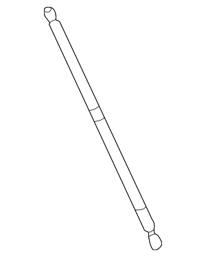 6896008050 - Body: Lift-Gate Lift Support for Toyota: Sienna Image