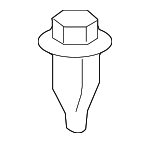 9046707146 - Body: Bumper Cover Clip for Lexus: ES300, IS F, IS250, IS350, LS430, RX350, RX450h Image