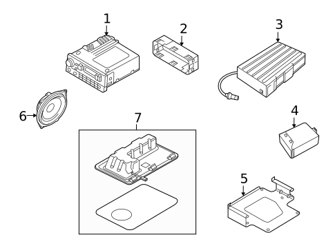 Sound System for 2004 Land Rover Freelander #0