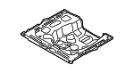 65513J0000 - Body: Rear Floor Pan for Kia: Rio Image