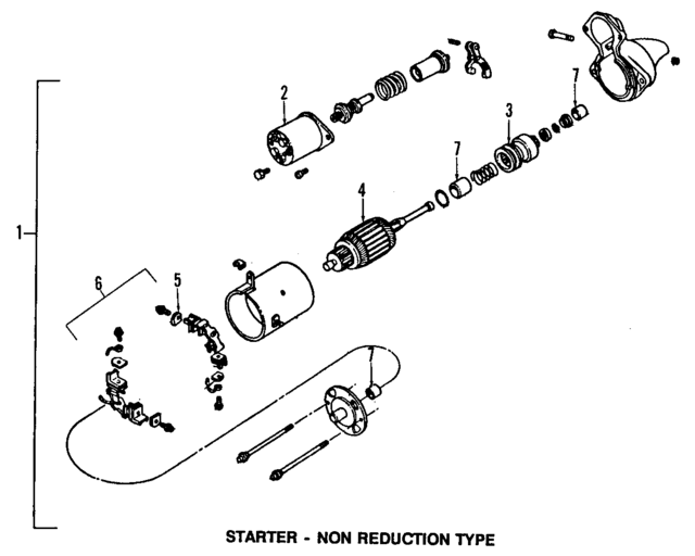 10465100 - Electrical: Starter for GM Image