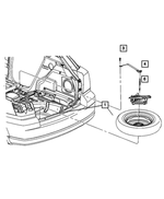 68229417AA - Labels All Vehicle Locations: Tire Storage Label for Mopar Image